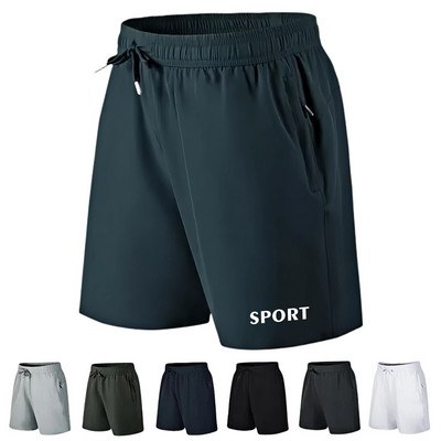 Men's Beach Shorts With Two Side Pockets