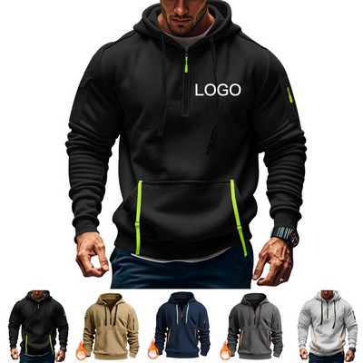 Fleece-Lined Sweatshirt