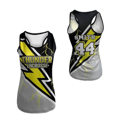 Women's/Girls Pinhole Mesh Lacrosse Tank Top Jersey