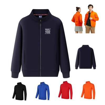 Full Zip Thickened Jacket Recreation Coat