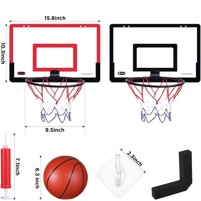 Indoor Mini Basketball Hoop Set for Kids and Adult