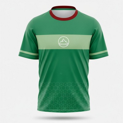 Unisex Economy Sublimated Mesh Short Sleeve T-Shirt