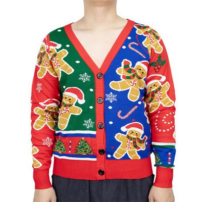 Personalized Festive Knit Sweater