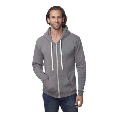 Royal Apparel Unisex Organic RPET Fleece Zip Hoodie