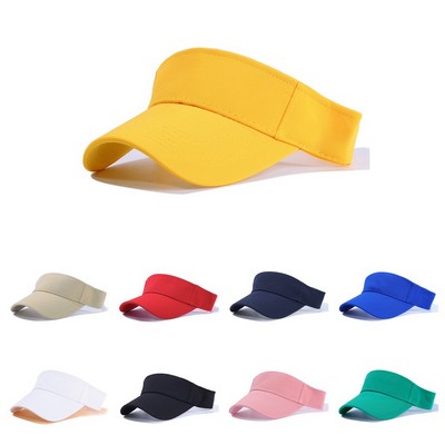 Stock Solid Color Polyester Stair Fiber Visor