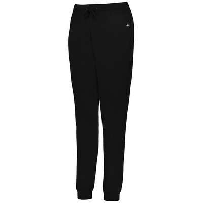 Badger Ladies' Athletic Fleece Jogger Pant