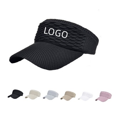 Knitted hollow top hat