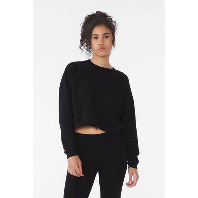 BELLA+CANVAS® Women's Raglan Pullover Sponge Fleece