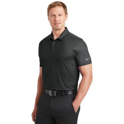 Nike® Dri-FIT Embossed Tri-Blade Polo