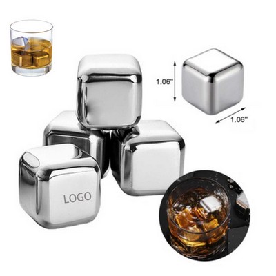 Stainless Steel Whiskey Ice Cube