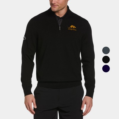 Callaway® Men's Long Sleeve 1/4-Zip Merino Golf Sweater