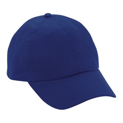 6 Panel Unstructured Cotton Twill Cap