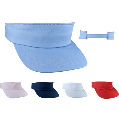 USA & Union Made Brushed Cotton Sun Visor
