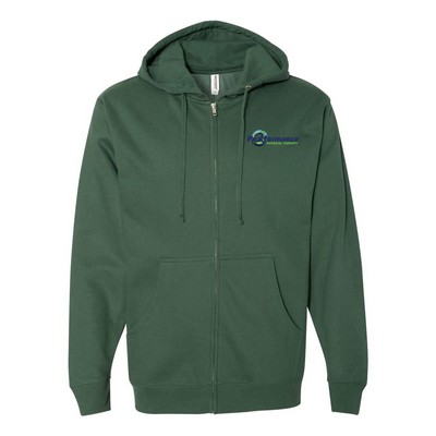 Independent Trading Co.® Midweight Zip Hooded Sweatshirt