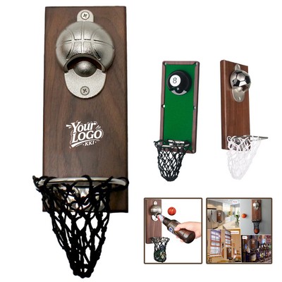 Basketball Style Bottle Opener