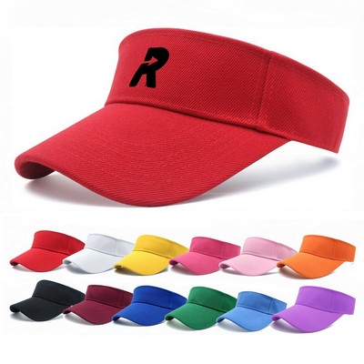 Cotton Twill Sport Visor
