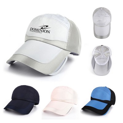 Wide Brim Sun Visor Cap