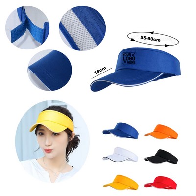 Summer Sun Hat UV Protection Sports Tennis Outdoor Visor Cap