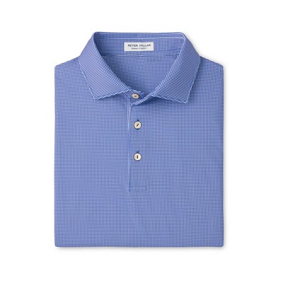 Peter Millar Men's Collegiate Border Performance Jersey Polo
