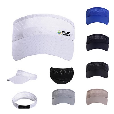 Empty Top Breathable Sun Visor Mesh Hats