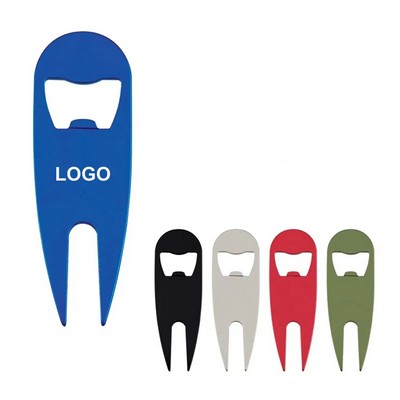 Modern Divot Tool with Bottle Opener