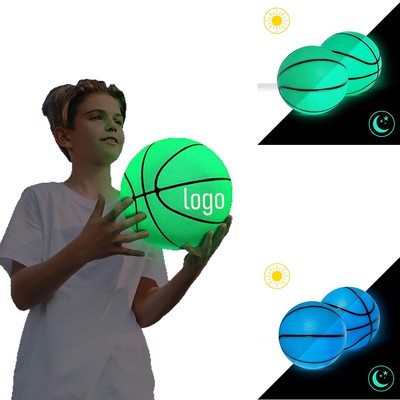 PVC Inflatable Kids Glow-in-the-Dark Basketball