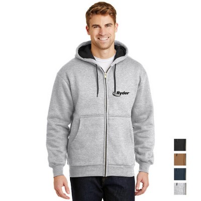 CornerStone® Heavyweight Full-Zip Hooded Sweatshirt with Thermal Lining