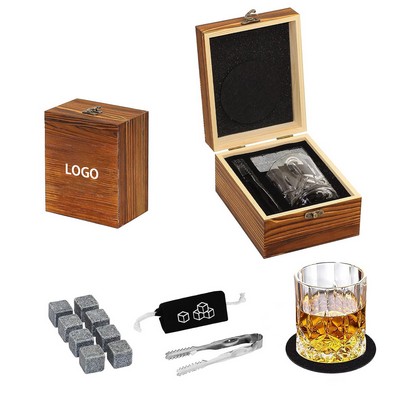 Whisky Stones Glass Gift Set