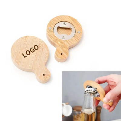 Bamboo Magnets Beer Opener