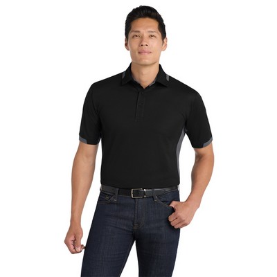Port Authority® Dry Zone® Colorblock Ottoman Polo Shirt