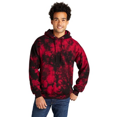 Port & Co™ Crystal Tie-Dye Pullover Hoodie