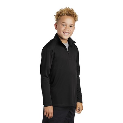 Sport-Tek Youth PosiCharge Competitor 1/4-Zip Pullover