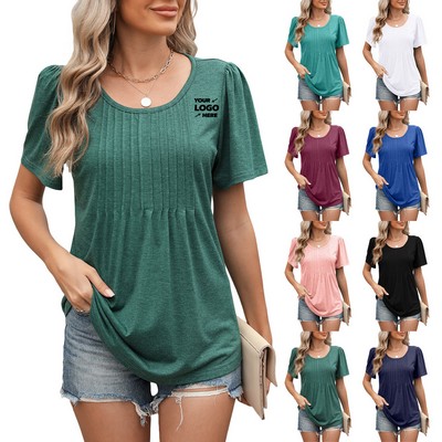 Women's Short Sleeve Crewneck T-Shirts