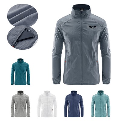 Men Sun Thin Athletic Jacket