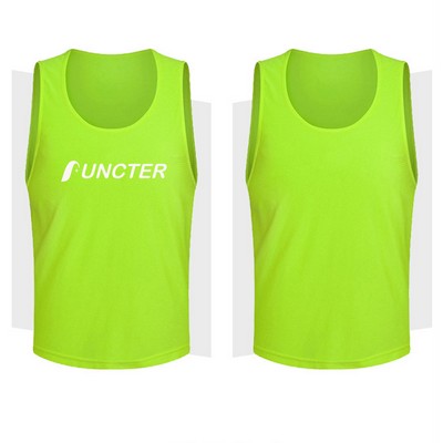 Soccer Basketball Jersey Team Practice Vests for Youth Kids