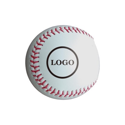 Professional Official Size Leather Baseball for Sports Training Promotional Vulcanized Core