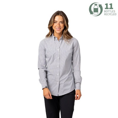 Storm Creek Women's Influencer 4-Way Stretch Windowpane Woven Shirt