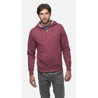 Econscious Men's Heathered Zip Hoodie