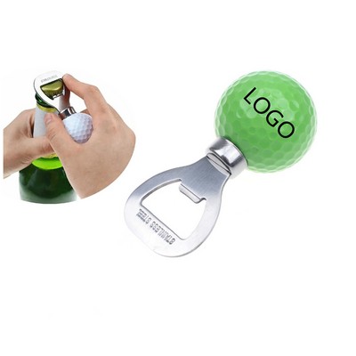 Stainless Steel Golf Ball Bottle Opener