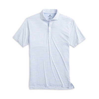 Johnnie-O Men's Seymour Striped Performance Polo