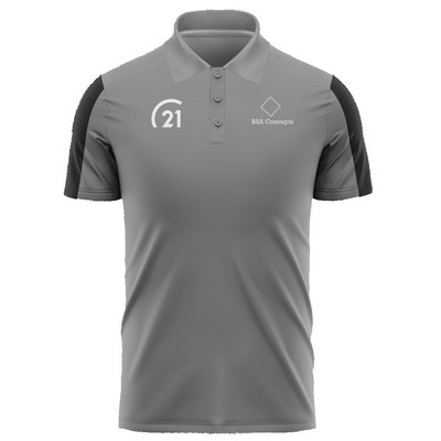 Sublimated Short Sleeve Polo