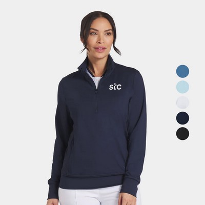 PUMA® CLOUDSPUN Isla UPF 40+ Women's Golf Quarter-Zip