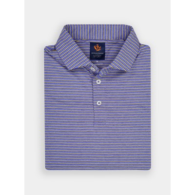 Donald Ross Elom Shadow Stripe W/Vertical Stripe Collar