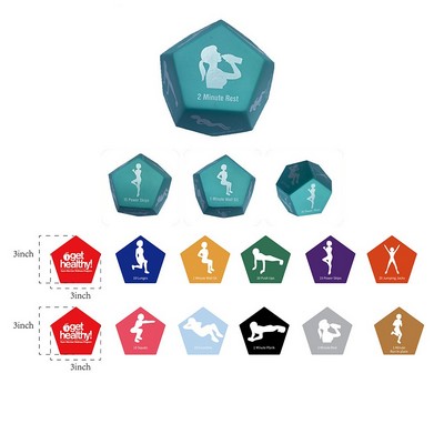 12 Sided Dice Squeeze Toy (Exercise)