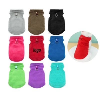 Furry Pet Dog Winter Sweater Coat