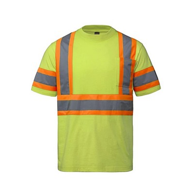 Optimum Adult Cotton Hi-Vis T-Shirt