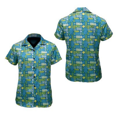 Women's/Girls Short Sleeve Hawaiian Shirt