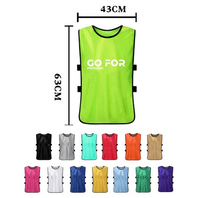 Polyester Training Vest for All Ages