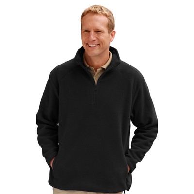Blue Generation - Unisex 2-Pocket Micro Fleece Zip Pullover