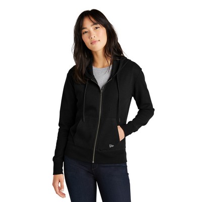 New Era® Women's Thermal Full-Zip Hoodie
